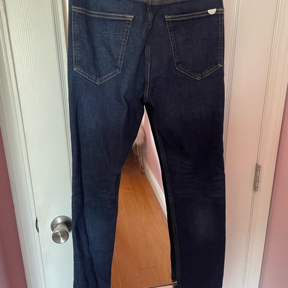 ZARA Classic Blue Denim Women's Jeans Slim Fit - Picture 4 of 6